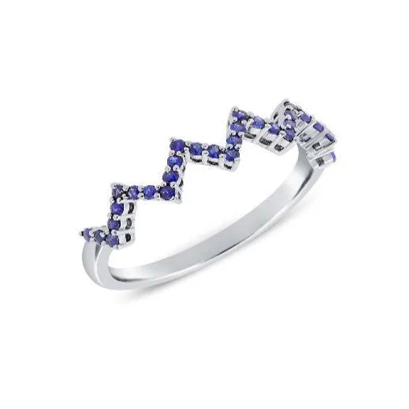 Sapphire and Diamond Ring