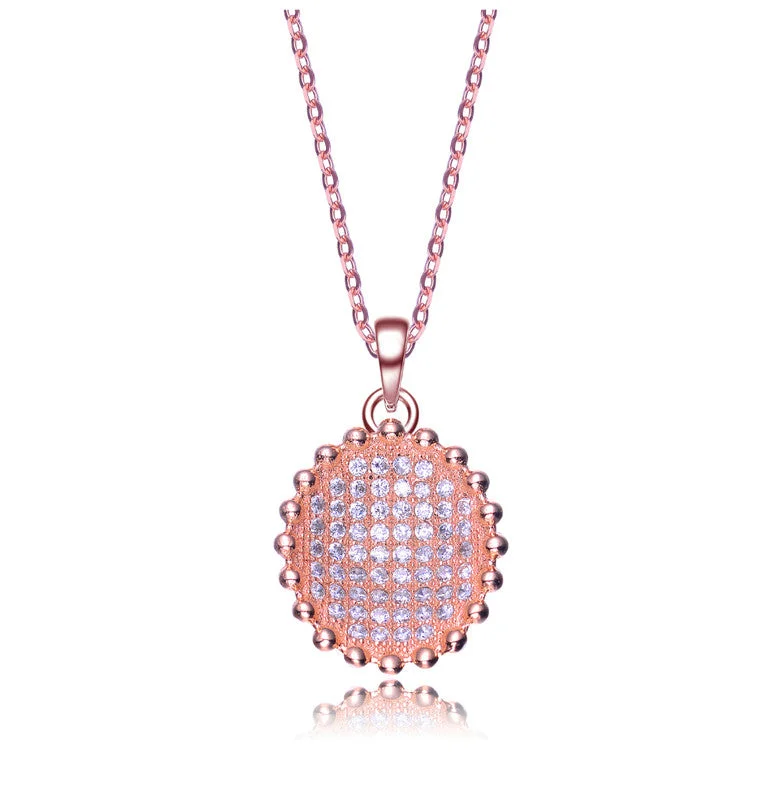 Sterling Silver  Cubic Zirconia Pendant