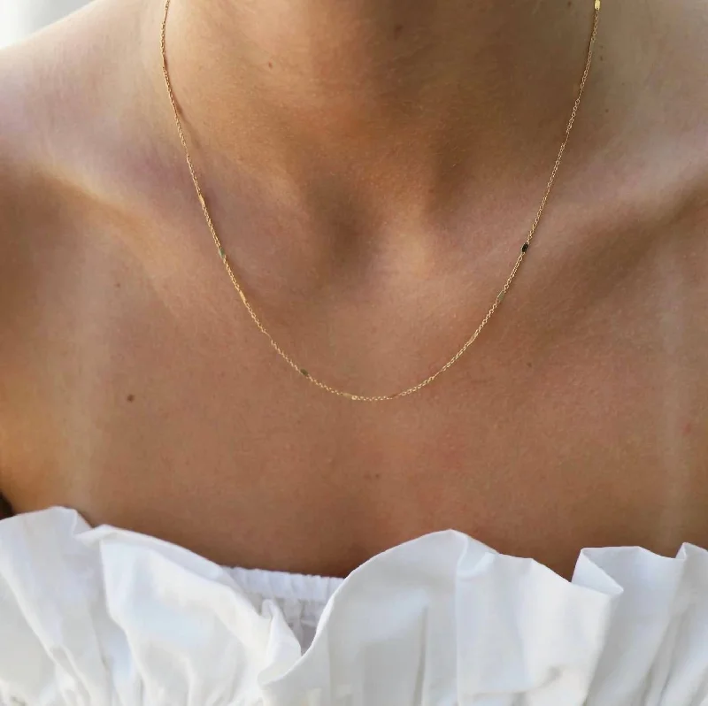 The Jenny Chain Necklace In Gold