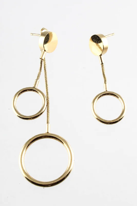 Isabel Marant Gold Cable Hoop Earrings