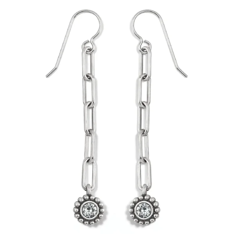 Women's Linx French Wire Earrings In Silver