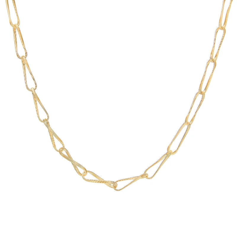 Marrakech Onde Twisted Coil Link Necklace