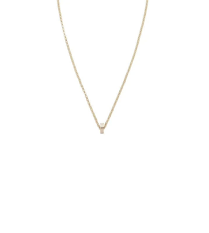 Amate - Love : Heart Beat Fine Belcher Chain Necklace