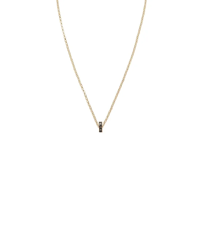 Resilience : Heart Beat Fine Belcher Chain Necklace