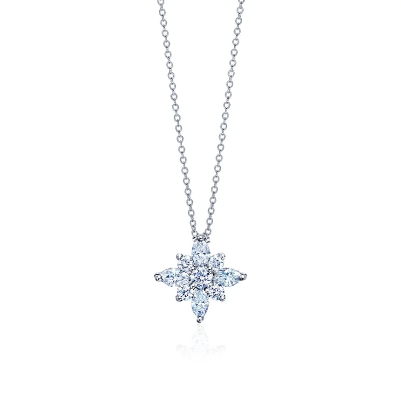 Kwiat Star Large Pendant with Diamonds