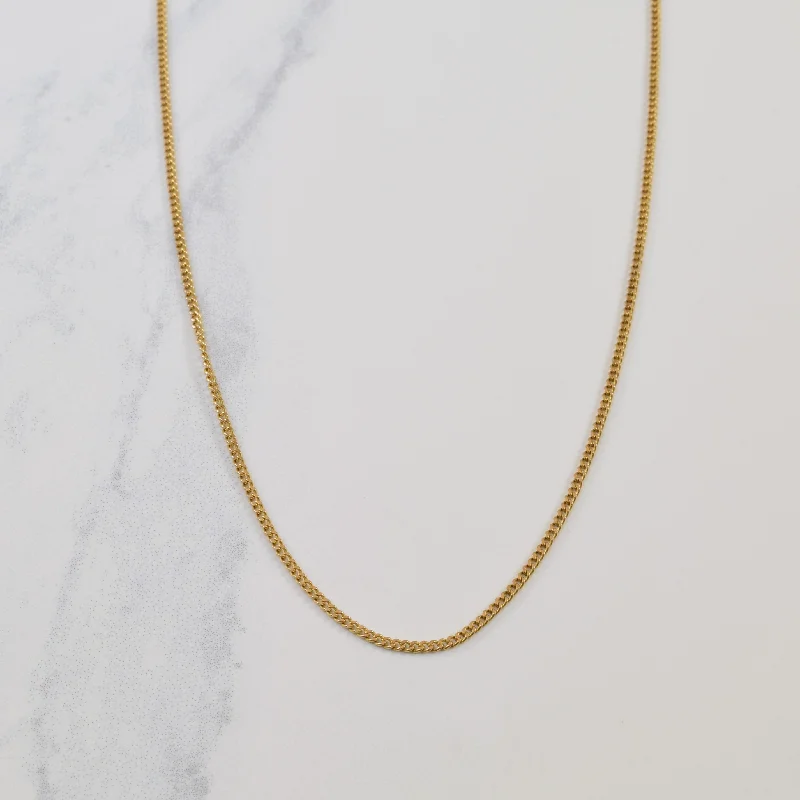 Unlock Unbeatable Jewelry Deals Before They’Re Gone 10k Yellow Gold Curb Chain | 20" |