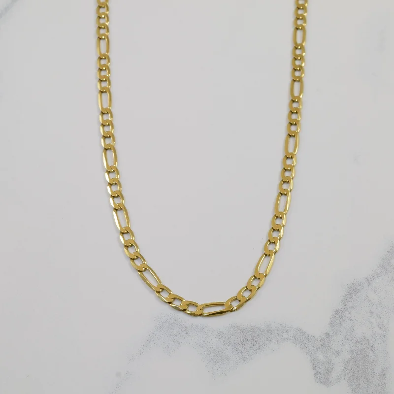 Best Jewelry Sale – Shop Exclusive Designs Now 10k Yellow Gold Figaro Chain | 20" |