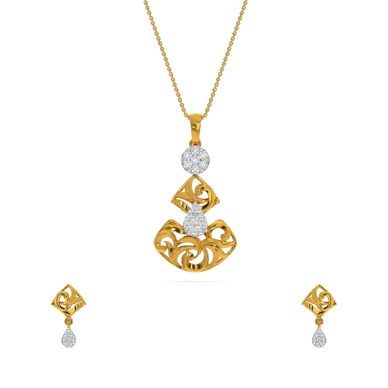 Grab Stylish Jewelry Before The Sale Ends Charlene Pendant Set