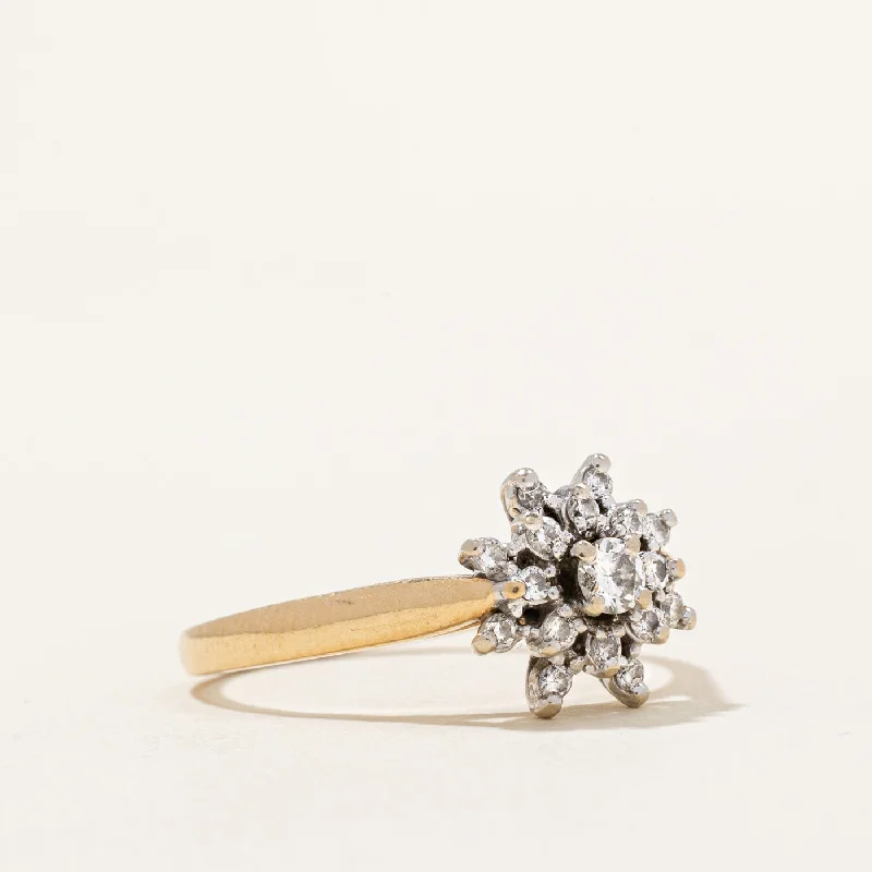 Luxury Meets Affordability – Jewelry Sale Now Live Diamond Cocktail Ring | 0.35ctw | SZ 9 |