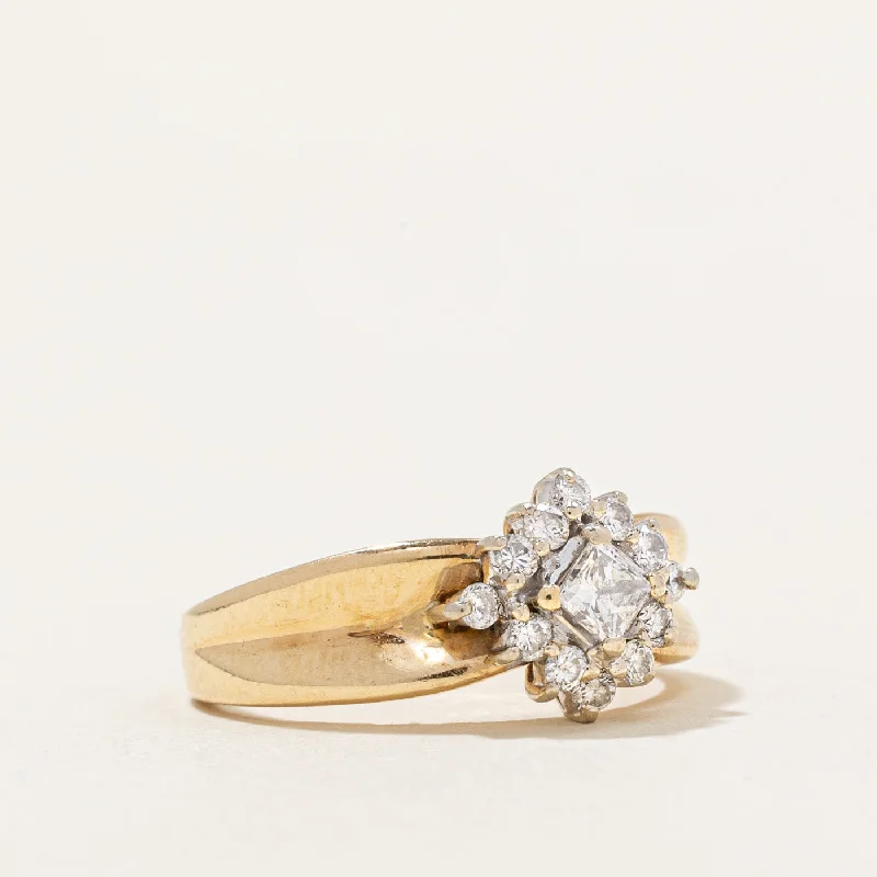 Affordable Luxury Jewelry For Every Occasion Diamond Cocktail Ring | 0.38ctw | SZ 5.25 |