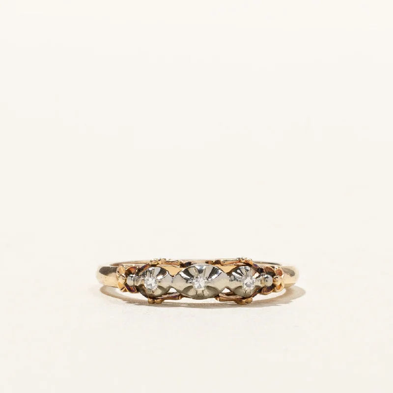 Last Chance To Shop High-End Jewelry At Markdown Prices Diamond Vintage Ring | 0.03ctw | SZ 5.75 |