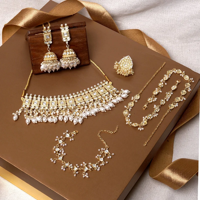 Limited-Time Jewelry Discounts – Shine Without The Splurge Teejh Adoni Gold Jewellery Gift Set