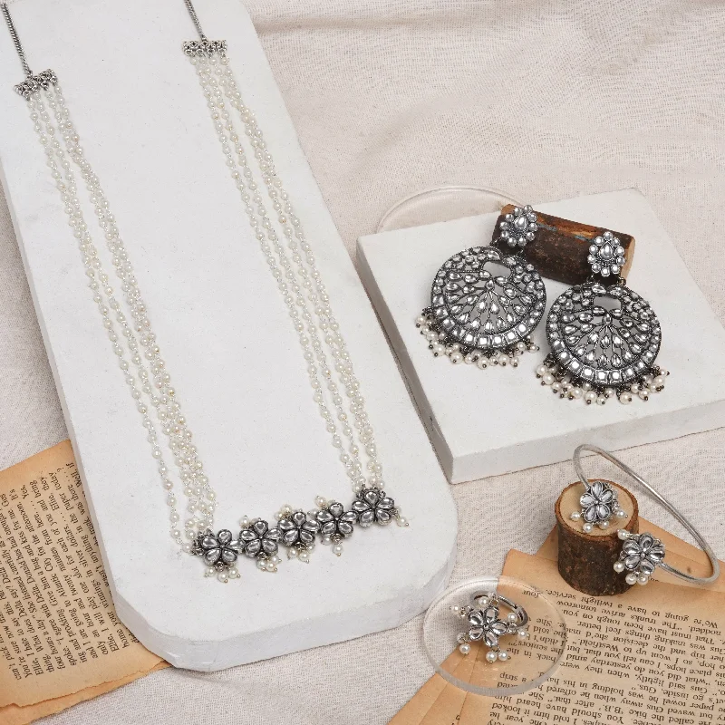 Affordable Luxury Jewelry For Every Occasion Teejh Lothal Oxidised Silver Jewellery Gift Set